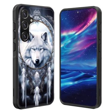 Imagem de GFEWYTJYJ Capa para Galaxy S25 FE, [proteção contra quedas de grau militar] Capa de telefone antiderrapante resistente à prova de choque para Samsung Galaxy S25 FE 6,7 polegadas 2025, Dreamcatcher