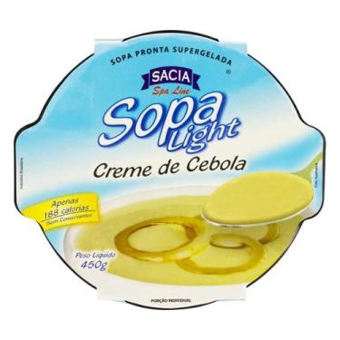 Imagem de Creme de Cebola Light Sacia 450g