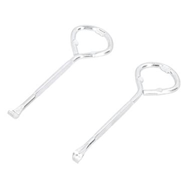 Imagem de FTVOGUE Abridor de Latas de Tinta Metálica de 2 Peças, Abridor de Garrafas Portátil, Fácil de Usar, Multiuso, de Balde de Tinta 5L Com Design Circular, Prata, Quantidade Suficiente, para Desfrutar