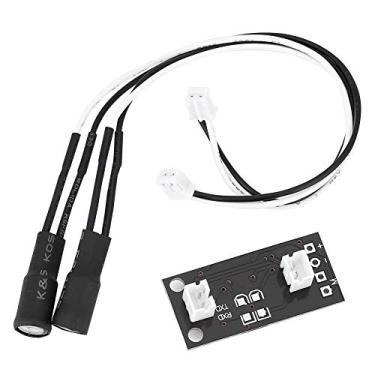 Imagem de Fafeicy Sensor de Rastreamento Automático de Painel de Energia Solar, Sensor de Rastreamento de Fonte de Luz de Eixo único Módulo de Automático, Controles, Colocar Abrigo No Fotorresistor e