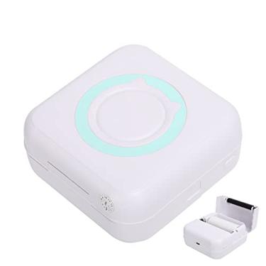 Imagem de Luocute Mini Impressora de Bolso, Impressora Portátil Sem Tinta Térmica Com Compatibilidade de Aplicativo para Notas Fotos Etiquetas Memorandos Diário Diy (GREEN)
