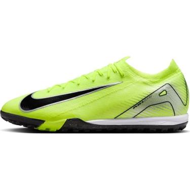 Imagem de Nike Mercurial Vapor 16 Pro TF Tênis de futebol de cano baixo (FQ8687-700, Volt/Preto), Volt/preto, 39