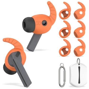 Imagem de 3 pares de capas para Galaxy Buds 3 FE (2025), ajuste confortável | esportes antiperda | Capa de silicone macio antiderrapante para fones de ouvido compatível com fones de ouvido Samsung Buds 3 FE