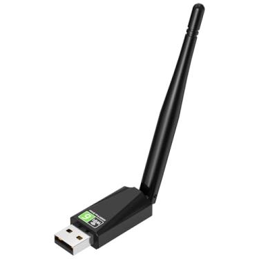 Imagem de CY-SUZON Adaptador USB WiFi para desktop, AX600 USB WiFi 6 adaptador com banda dupla de 5GHz/2,4 GHz, driver Bulit--in para Windows 10/11 (AX600H)