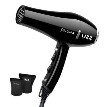 Imagem de Secador De Cabelo Sigma Lizz 480F Bivolt, Cinza, Bivolt - 110V ou 220V