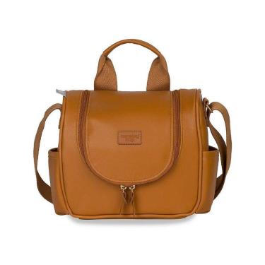 Imagem de Frasqueira Térmica Masterbag Emy Cavalinho Caramelo-Masculino