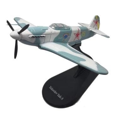 Imagem de MERIGLARE Miniatura de avião de caça em escala 1/72, brinquedo realista para crianças, ideal para decorar prateleiras, mesas de escritório ou como presente de