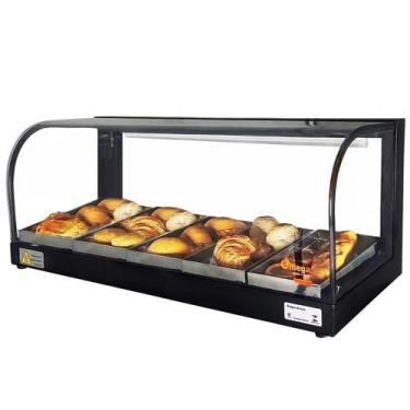 Imagem de G5 - Estufa Gama para salgados semi curva 5 bandejas Preta - 127V - Om