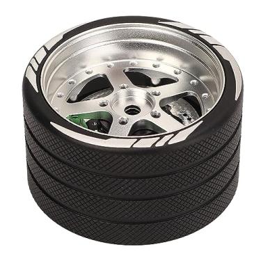 Imagem de Generic Gatilho do Volante do Controlador, Jogo Perfeito Durável da Substituição da Liga de Alumínio Disparador Volante Transmissor de Rc (prata)