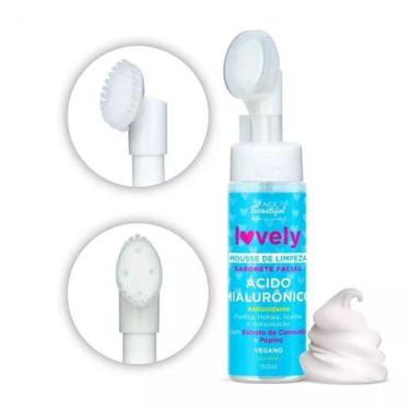Imagem de Sabonete Mousse De Limpeza Lovely Vegano Acido Hialuronico 150ml