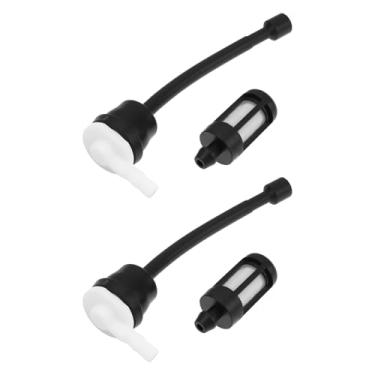 Imagem de ECSiNG Kit de cotovelo de filtro de linha de combustível de motosserra 2 peças 1111 358 7700 compatível com Stihl 050 051 070 075 076 090