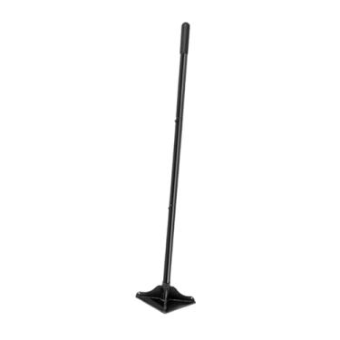 Imagem de IEUDNS Compactador de solo manual em aço, premium, com cabo de 120 cm (47,24 polegadas), ideal para cascalho, pavimentação, areia, calçadas e