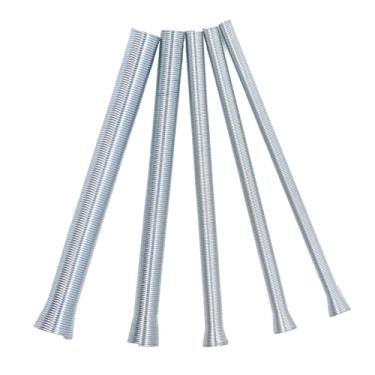 Imagem de Naroote Dobradores de Tubos de Mola Kit Requintado Artesanato Ferramenta Dobrador de Mola para Tubos de Aço de Alumínio de Cobre, 5/8in 1/2in 3/8in 5/16in 1/4in