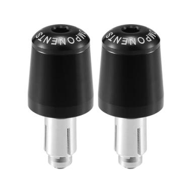 Imagem de Hihaha Plugue de extremidade do guidão de motocicleta para Honda CBR250R CBR300R CBR400R CBR600RR / manípulo dianteiro, manopla equilibrada, plugue de engrenagem/liga de alumínio durável 7/20.3 cm 22