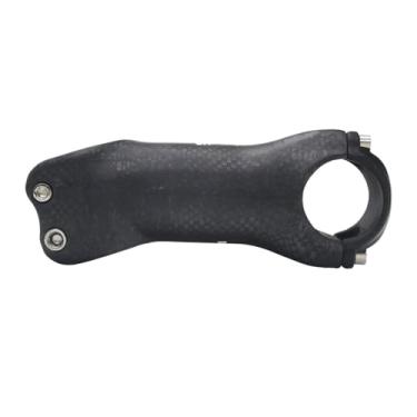 Imagem de Mesa de bicicleta em fibra de carbono 3K brilhante/fosca para MTB e bicicleta de estrada, com inclinação de 6°/17° e diâmetro de 70-120 mm.(Matte 17d 100mm)