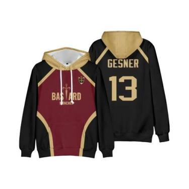 Imagem de Moletom Unissex De Cosplay Anime Blue Lock Com Capuz, Manga Longa, Est