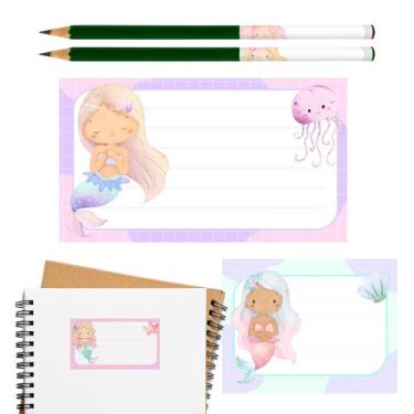 Imagem de Etiqueta Escolar Adesiva Personagens Volta as Aulas - Deliquadros, Ser