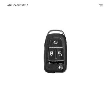 Imagem de Capa protetora de chave de carro dobrável de liga de zinco compatível com DAF/106/CF/Euro 6/XG/XF/Flip 2022 Chave Fob Capa Chaveiro Acessórios de caminhão(Black 2)