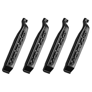 Imagem de Venzo Ferramenta de remoção de alavancas de pneu de plástico para bicicleta – Ótimo para remover o pneu facilmente e substituir os tubos sem danificar as rodas – para pneus de bicicleta Road Mountain BMX