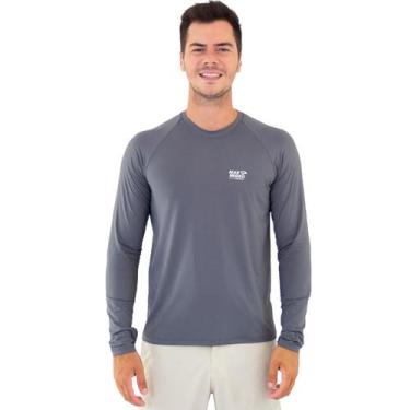 Imagem de Camiseta 100% poliamida dry fit com proteção solar UV+ 50 UVB com luva