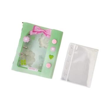 Imagem de Álbum De Fotos Mini Para Photocard De Ídolo Kpop Com 10 Folhas E Pinge