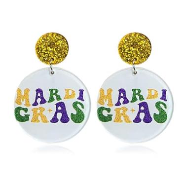 Imagem de Brincos femininos de acrílico para carnaval, cosplay, festas, presentes de carnaval, carnaval, carnaval, carnaval, joias, Acrílico, outro
