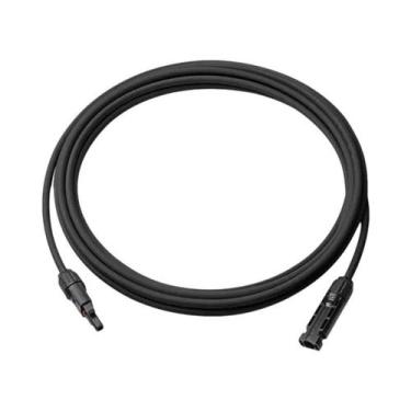 Imagem de Cabo De Extensão Para Painel Solar 16 14 12 AWG Com Conectores À Prova