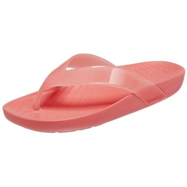 Imagem de Chinelo crocs splash shine flip neon watermelon - 37