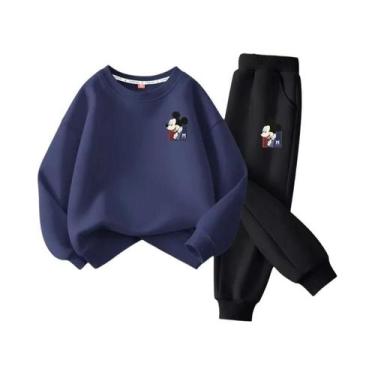 Imagem de Conjunto De Moletom De Algodão Para Bebês, Meninos E Meninas, Disney M