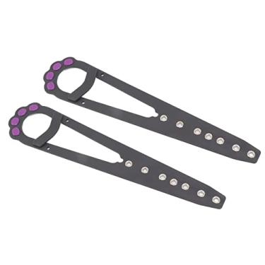 Imagem de Akozon Trava Ajustável do Suporte da Porta do Gato de 2 Peças - Rolha Eficaz da Porta Gato para Manter Os Cães Afastados, Leve e Fácil de Instalar, Suporte Ideal para de Animais de Estimação para