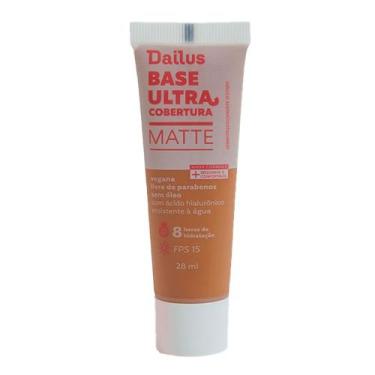 Imagem de Base Líquida Dailus Matte Ultra Cobertura - Médio D8