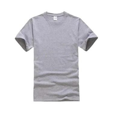 Imagem de Camisetas De Algodão Masculinas Para O Verão, Casual, Corte Solto, Man