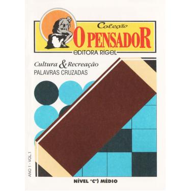 Imagem de O Pensador - Palavras Cruzadas - Nível Médio
