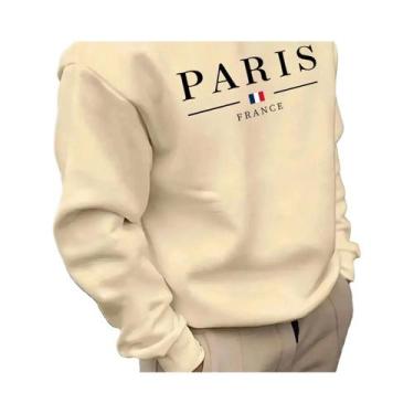 Imagem de Moletom Masculino De Fleece Para Outono E Inverno, Casual, Solto, Com 