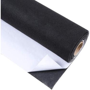 Imagem de Manta De Feltro Adesivo / 2 Metros X 50 Cm -oferta Preto! - Rolhas 10