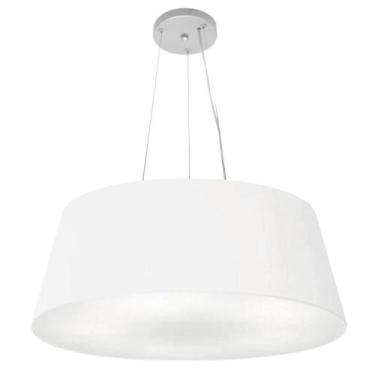 Imagem de Pendente Cone Branco MJ-4002 Para Mesa de Jantar e Estar - Vivare