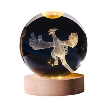 Imagem de Luz Noturna Em Cristal 3D Com Figuras De Pokémon, Brinquedos Blastoise