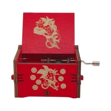 Imagem de Caixa De Música De Madeira Do Anime Dragon Ball, Presente De Natal E A