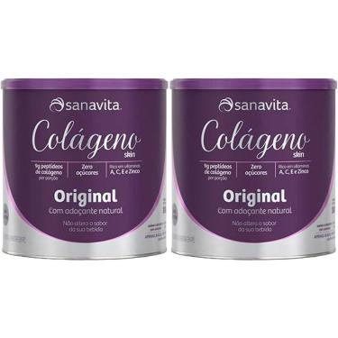 Imagem de Kit 2X Colágeno Skin - 300g Original - Sanavita-Masculino