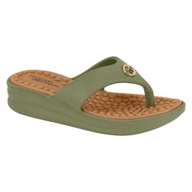 Imagem de Sandália Modare Ultraconforto Feminina Confortável, Verde, 36