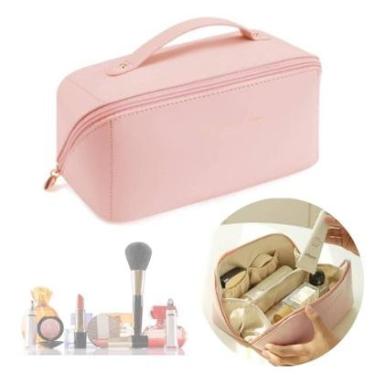 Imagem de Necessarie Feminina Com Divisórias Para Produto De Beleza Acessórios Maquiagem-Feminino