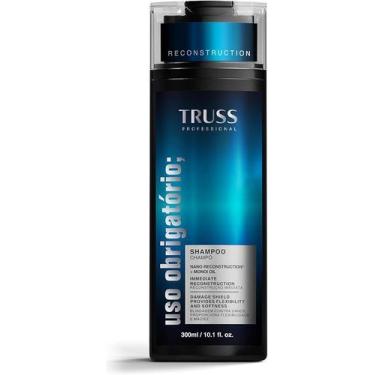 Imagem de Shampoo Uso Obrigatório Truss 300ml Reconstrução Hidratação Proteção C