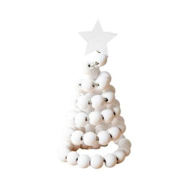 Imagem de Enfeites De Natal De Madeira Nórdica Para Mesa, Decoração De Luxo De A