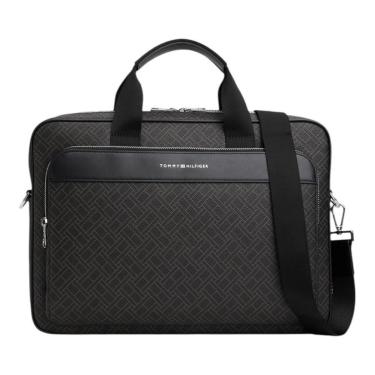 Imagem de Bolsa Pasta Tommy Hilfiger Flag Monogram Computer Bag 8L-Masculino