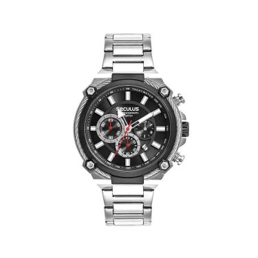 Imagem de RELÓGIO ANALÓGICO CRONÓGRAFO CALENDÁRIO SECULUS-Masculino