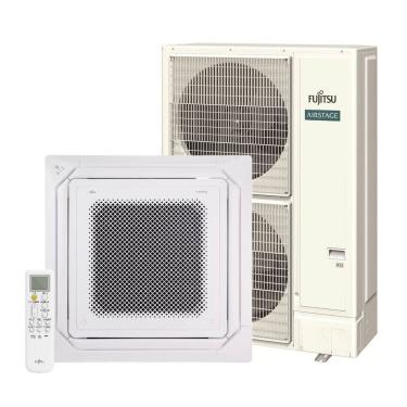 Imagem de Ar Condicionado Split Cassete Inverter Fujitsu Airstage Premium  54000 BTU/h Quente e Frio Monofásico AUBH54KRLB - 220 Volts