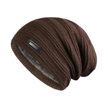 Imagem de Gorro de Inverno Unissex Forrado - Quente, Macio e Elástico, 55cm-60cm