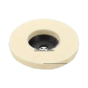Imagem de Roda De Polimento De Feltro De Lã 50mm 75mm Para Esmerilhadeira Angula