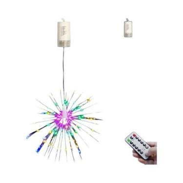 Imagem de Luzes De Fada LED 150/200 Com Controle Remoto, Lâmpada Estrela Cintila