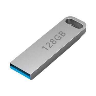 Imagem de Pen Drive USB 3.2 Tipo C Super Rápido De 2TB, Mini U-Disk Metálico À P